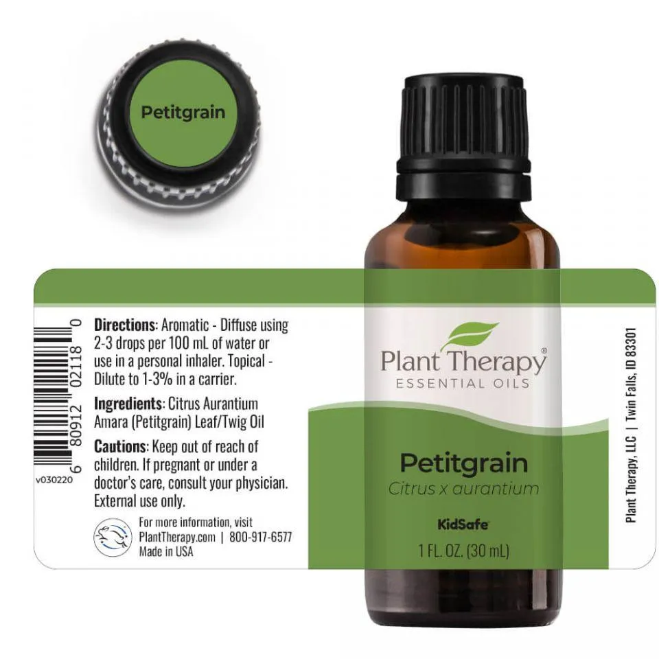 Plant Therapy Petitgrain Essential Oil