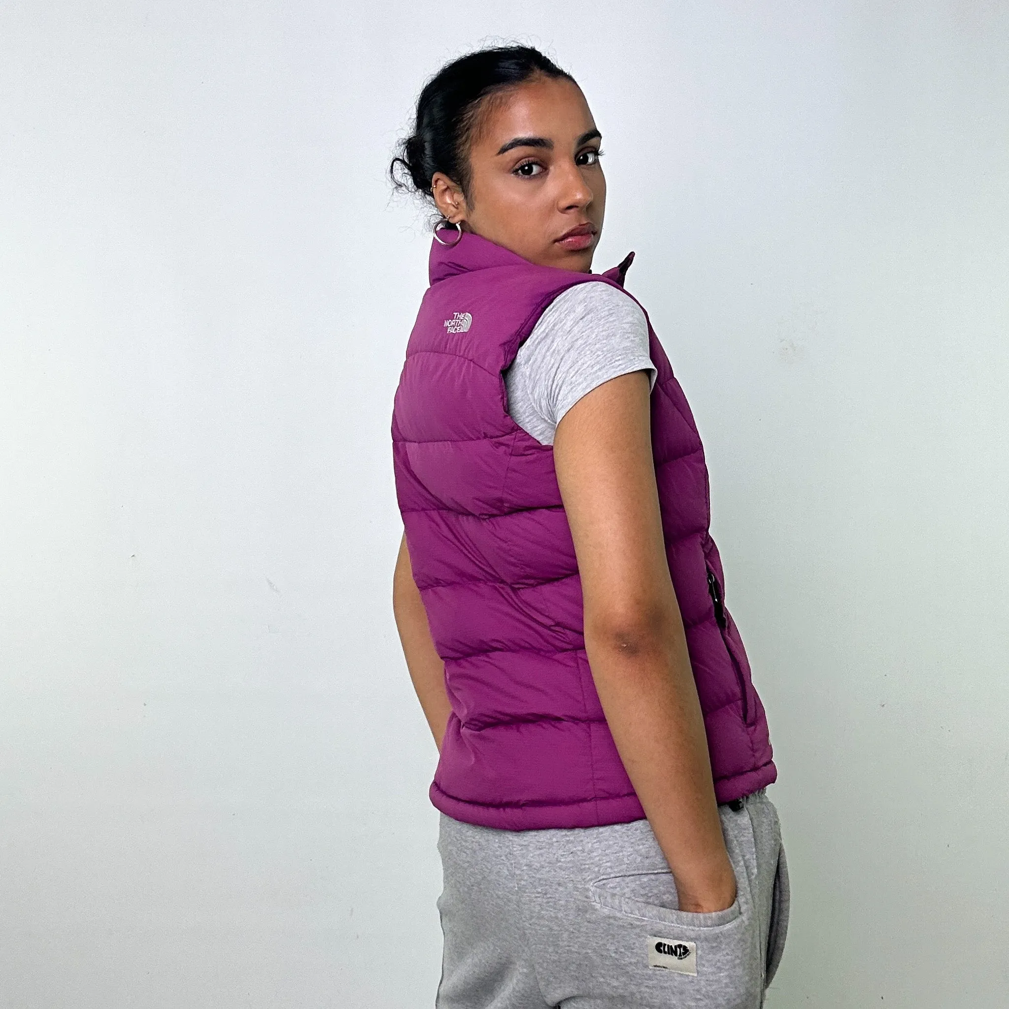 PURPLE 90S THE NORTH FACE 700 SERIES PUFFER JACKET COAT GILET (