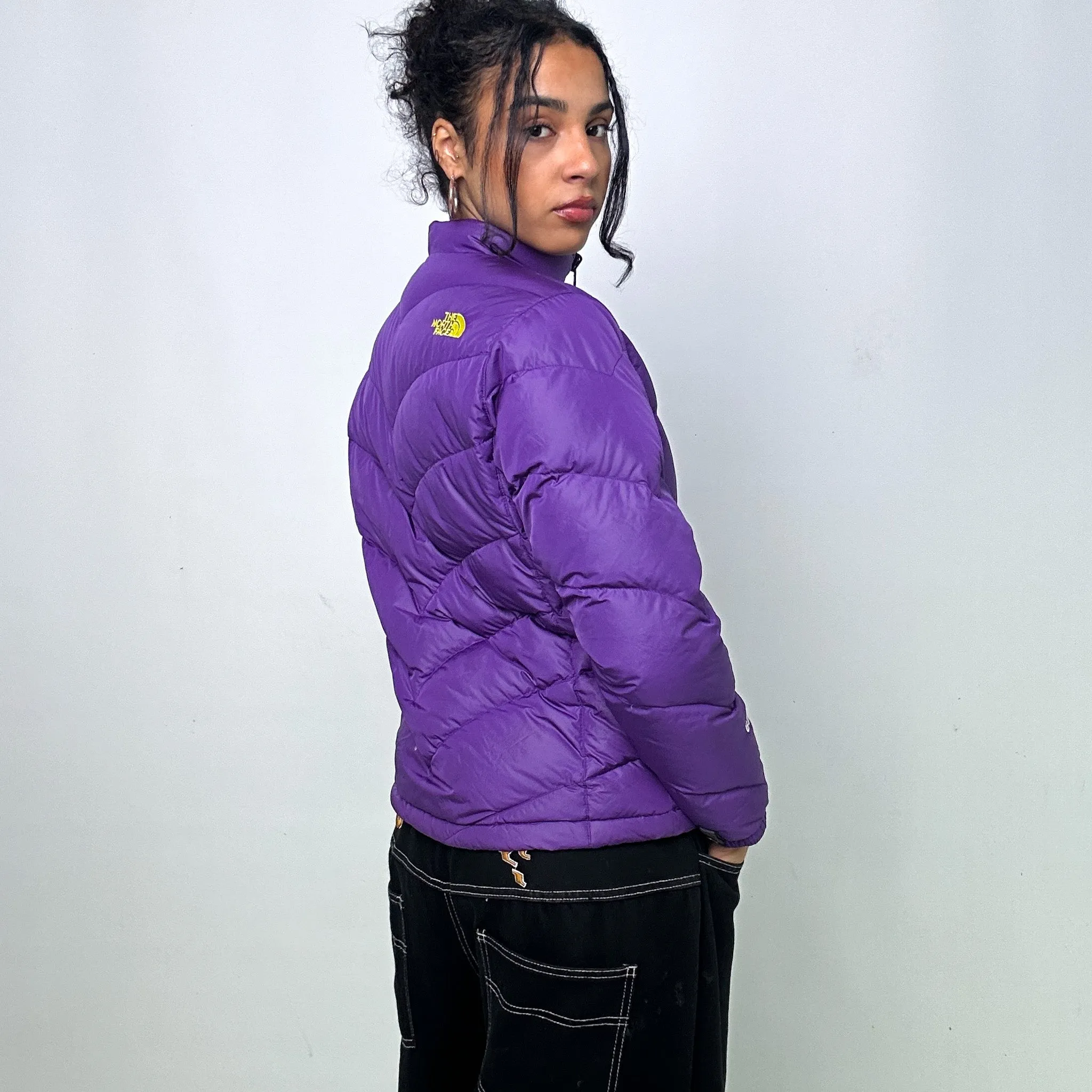 Purple y2ks The North Face 600 Series Puffer Jacket Coat (L)