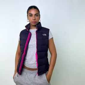 Purple y2ks The North Face 700 Series Puffer Jacket Coat Gilet (S)