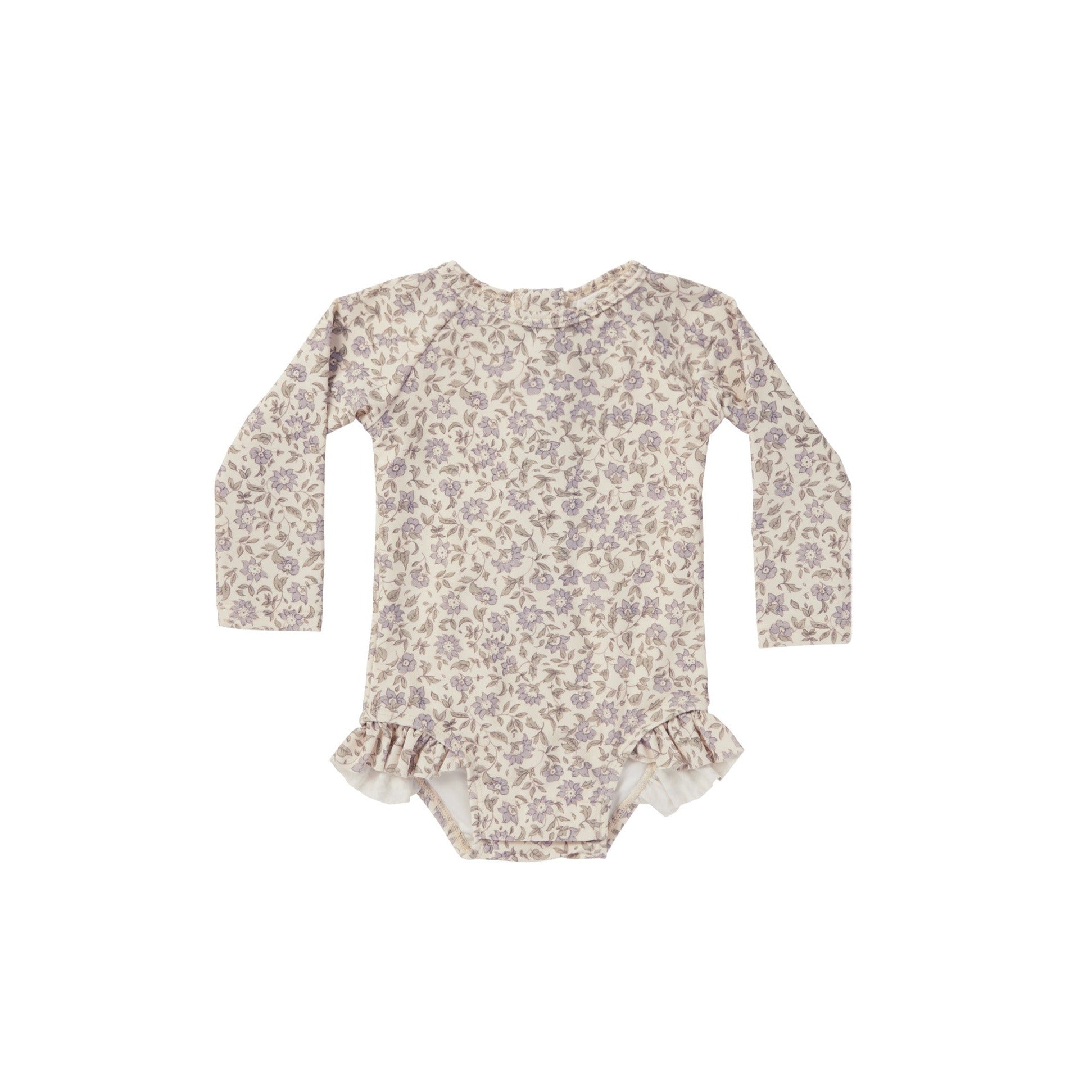 Quincy Mae Olivia Rashguard One-Piece - French Garden