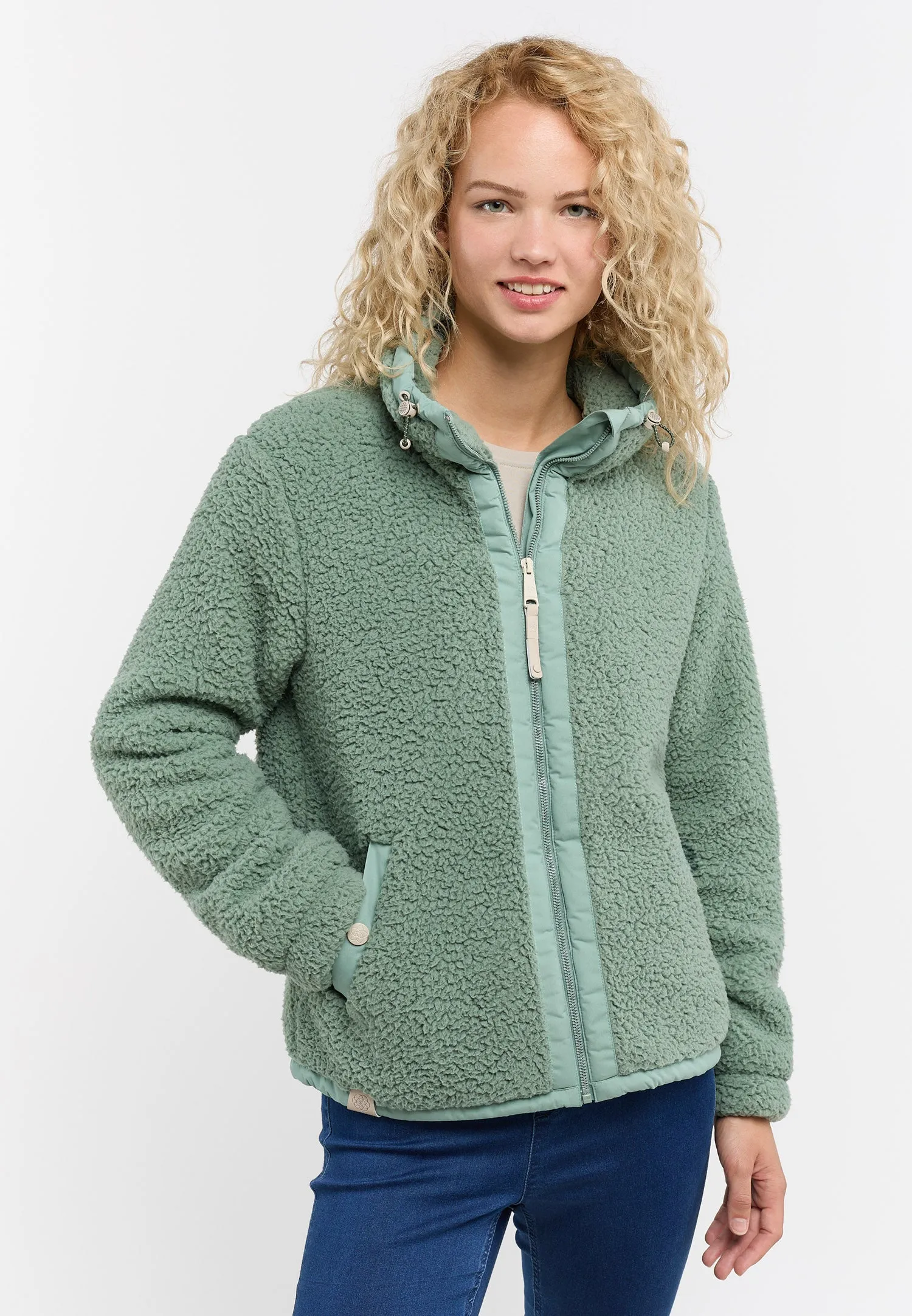 Ragwear Nordicka Zip Up Fleece | Green