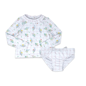 Rashguard Set - Wilmington Wildflower Windowpane