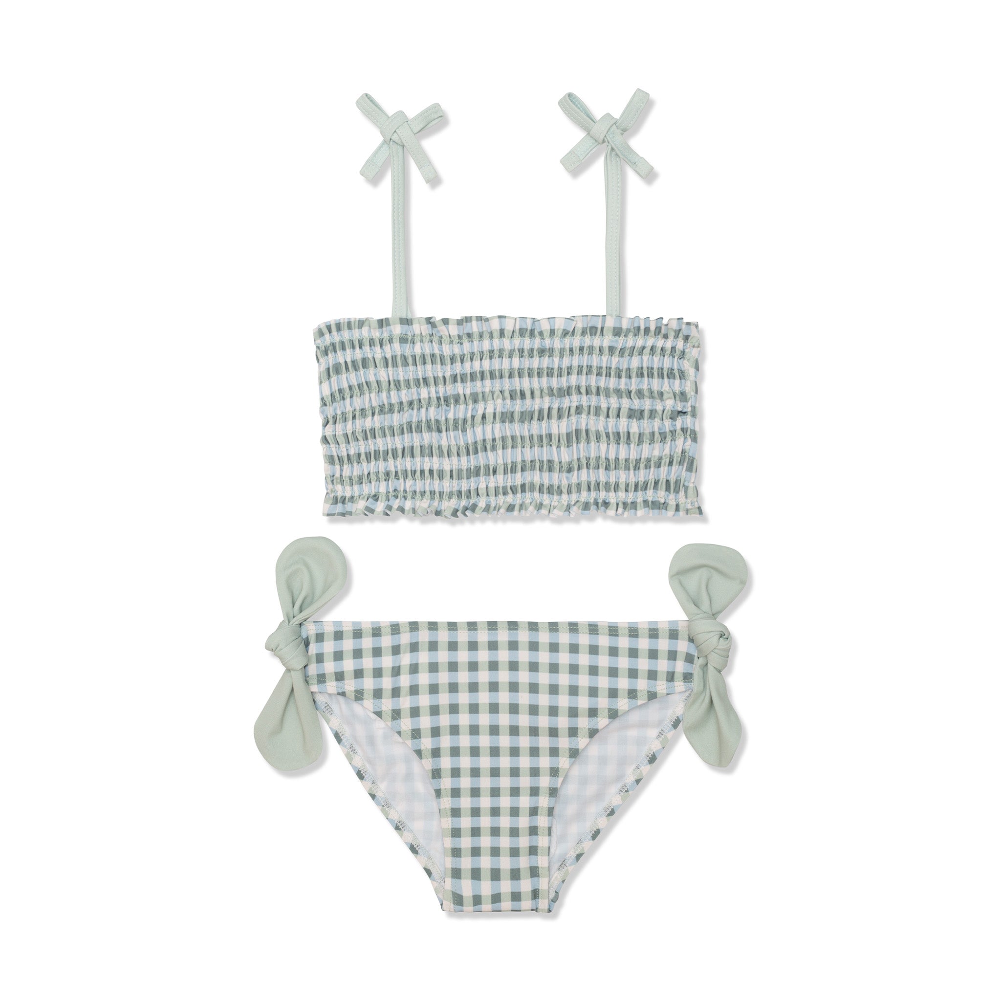 Recycled Polyester Spotted Giraffe Girl Bikini