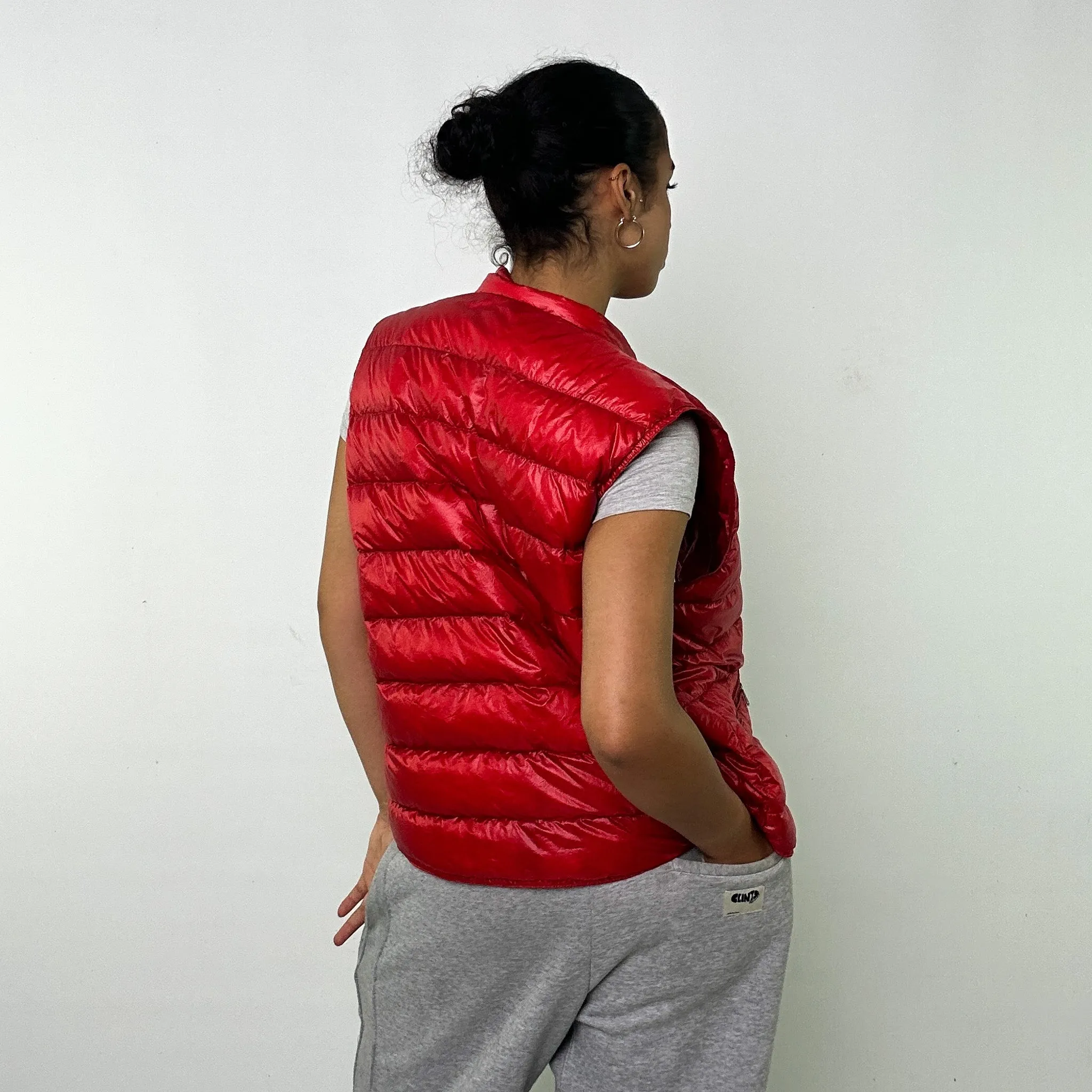 Red y2ks Moncler Puffer Jacket Coat (L)