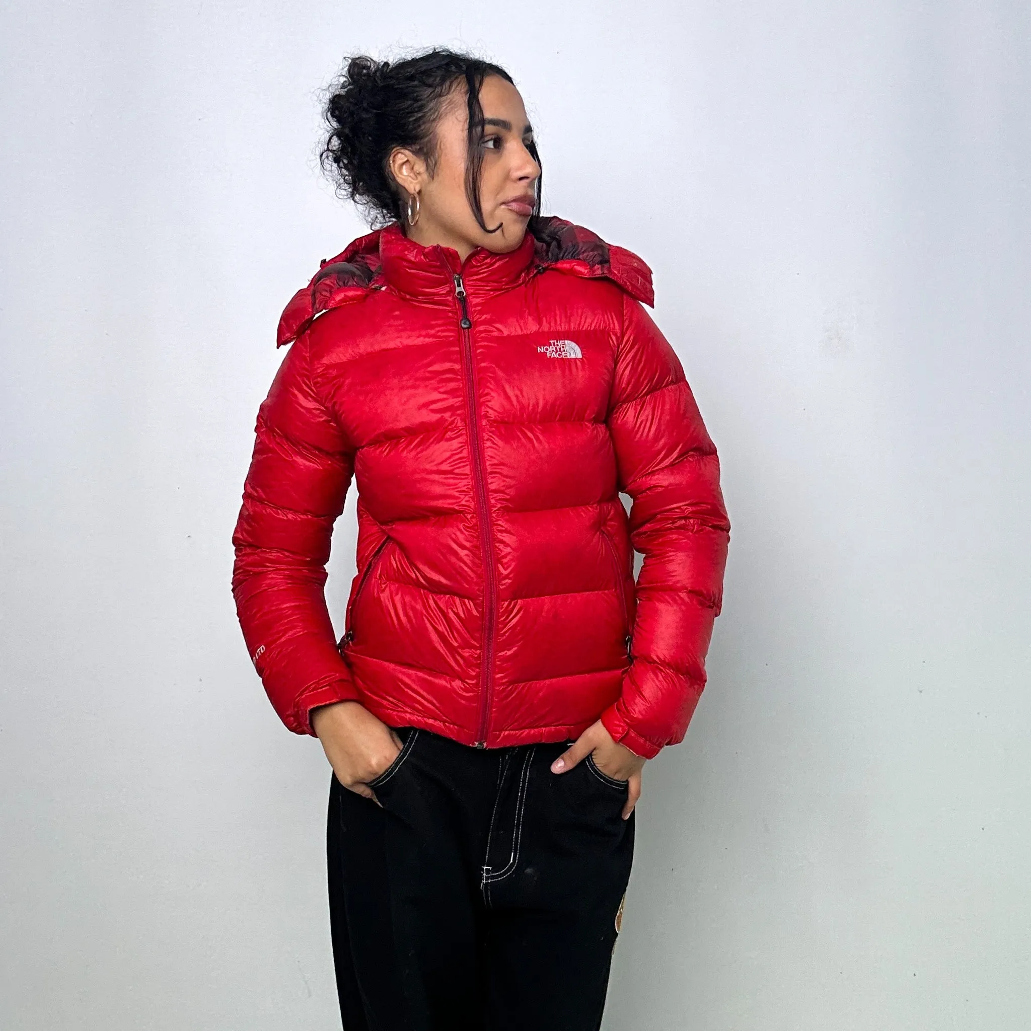 Red y2ks The North Face 800 Series Puffer Jacket Coat (L)