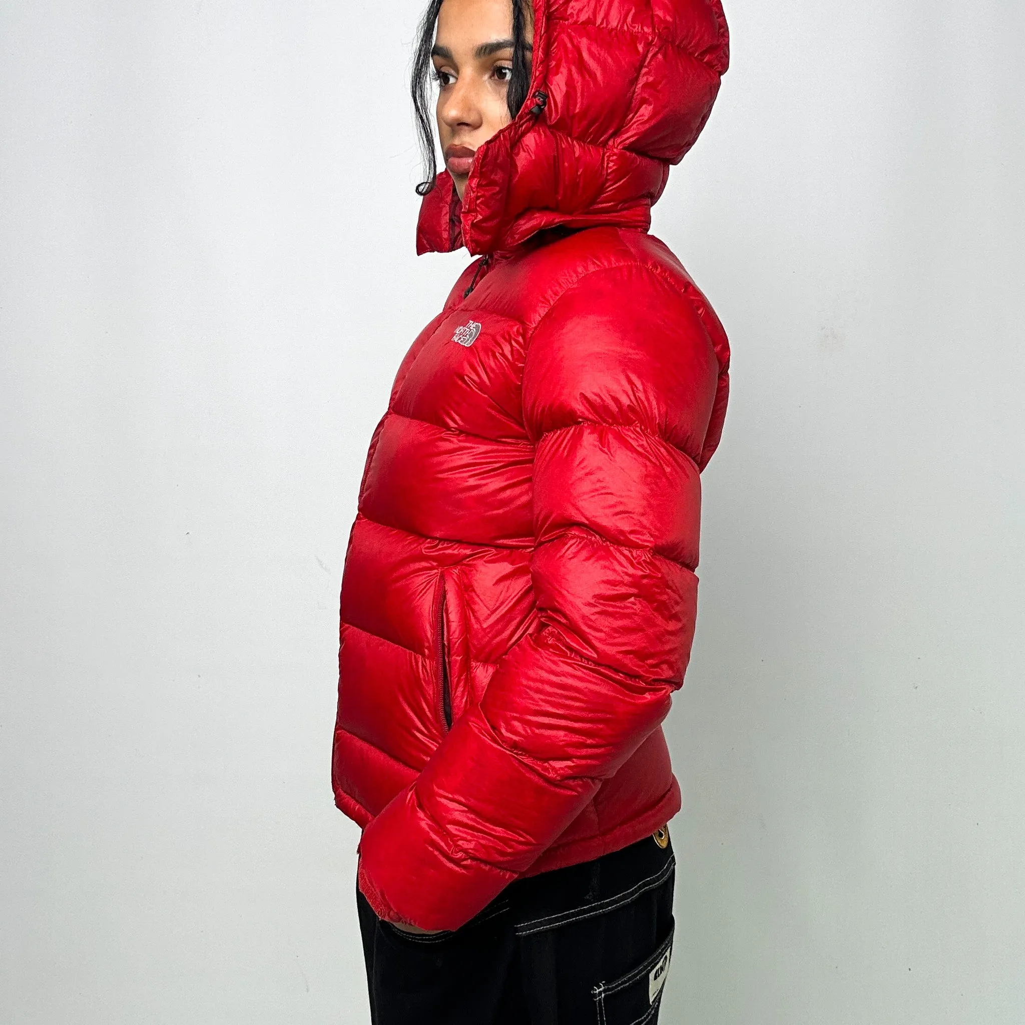 Red y2ks The North Face 800 Series Puffer Jacket Coat (L)