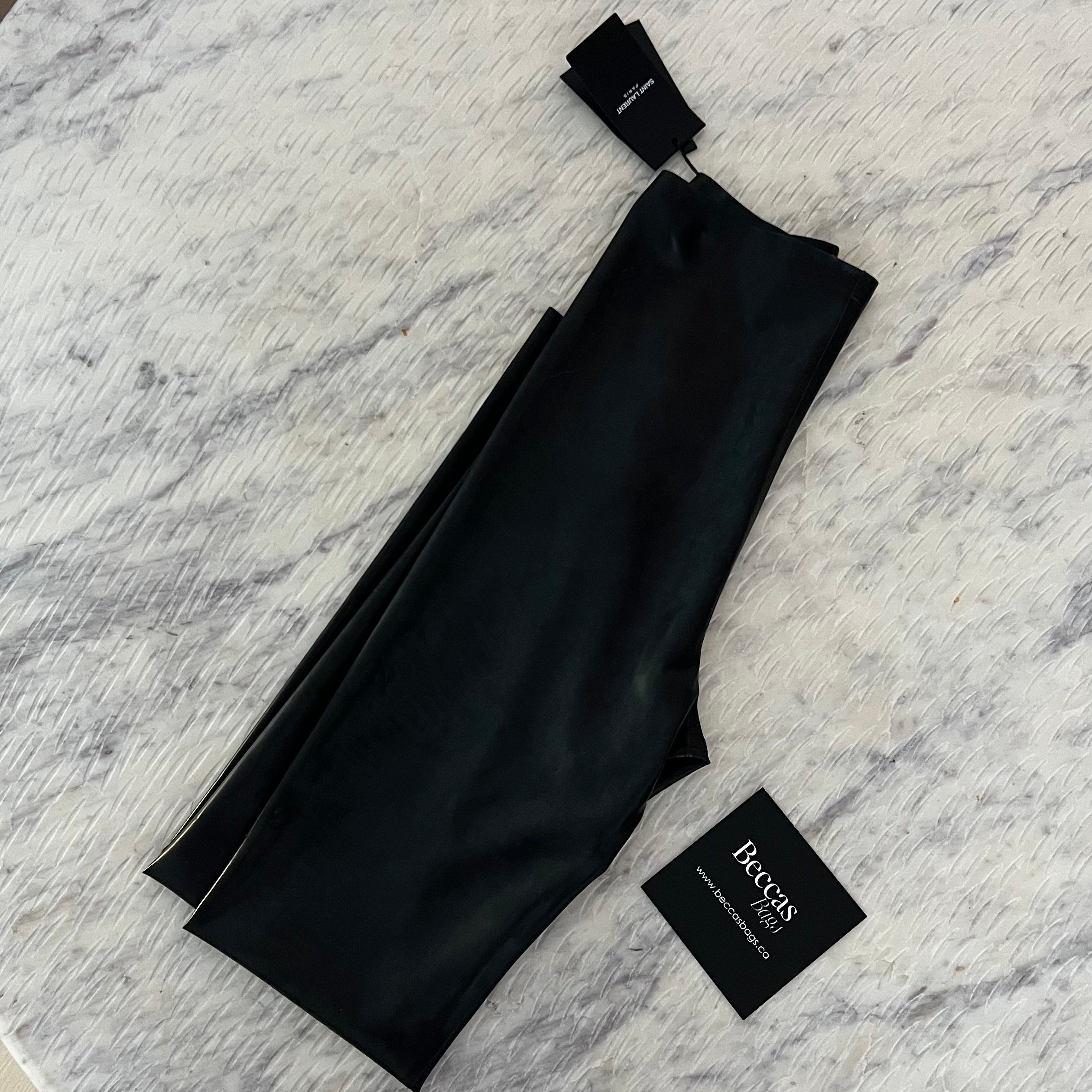 Saint Laurent Latex Leggings