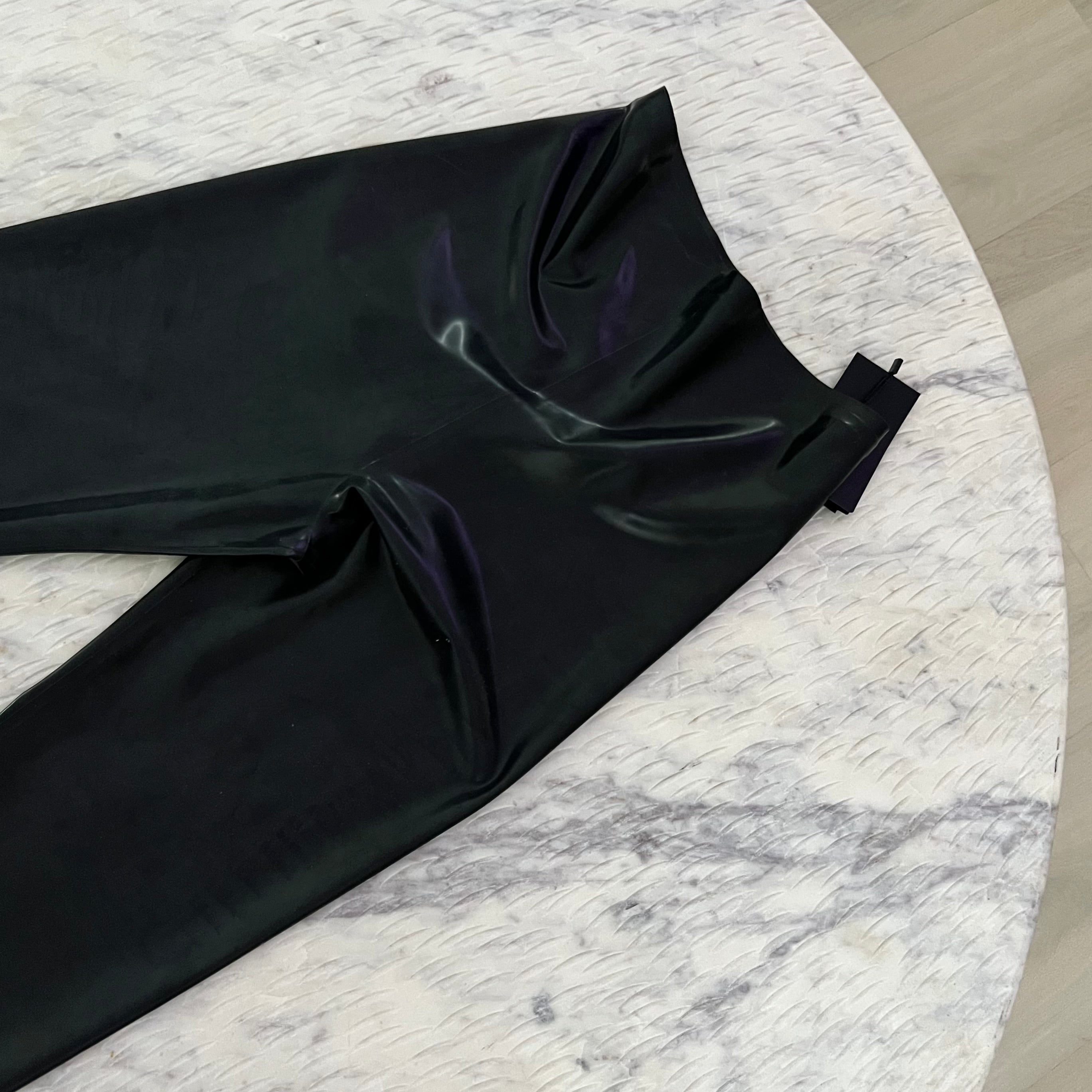 Saint Laurent Latex Leggings