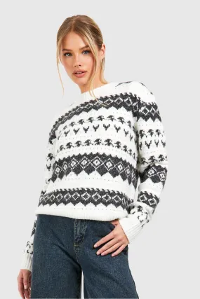 Soft Knit Fairisle Sweater