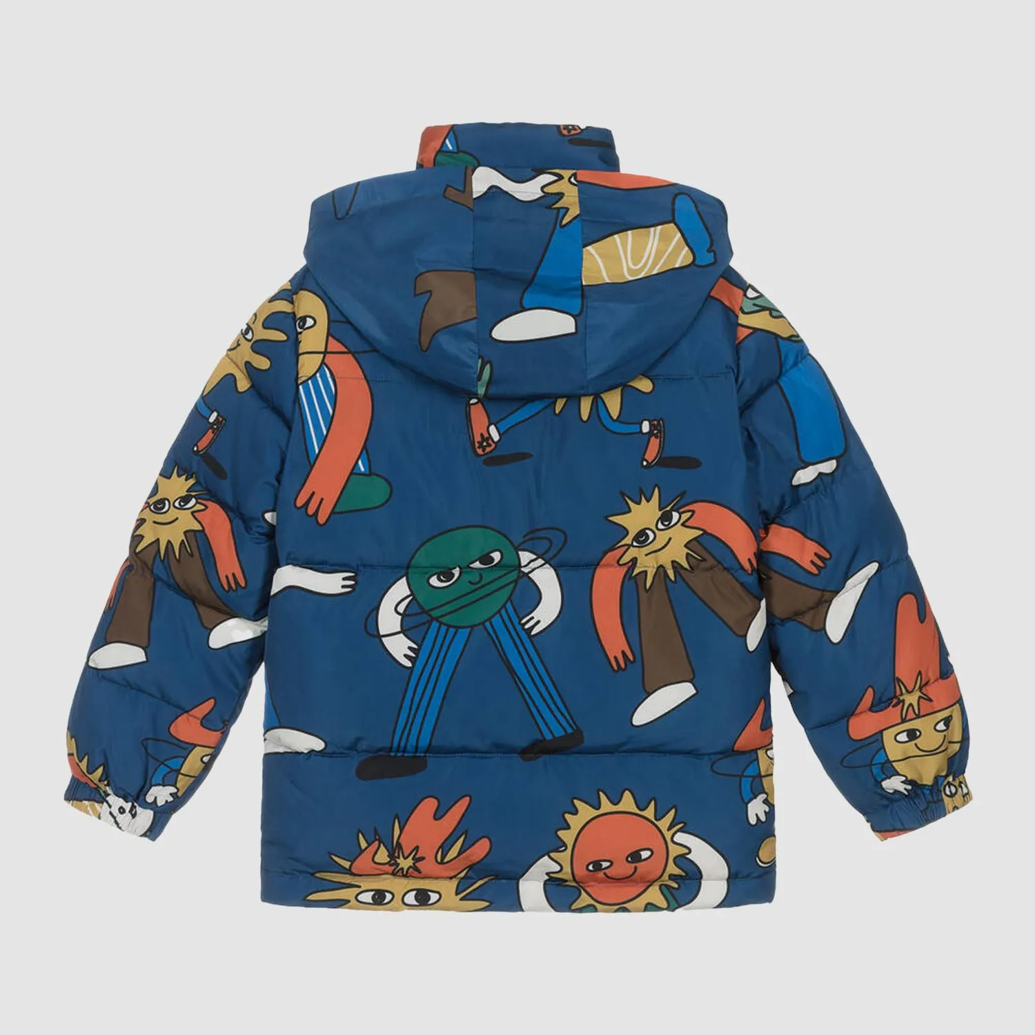 Stella Mccartney Unisex Puffer For Children With Multicolored Print