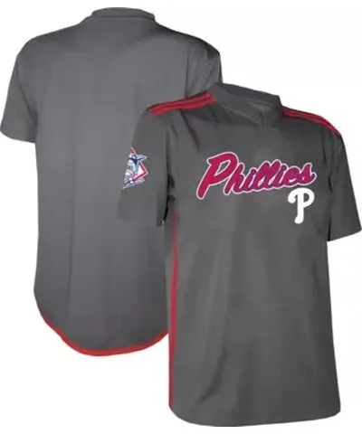 Stitches Men's MLB Philadelphia Phillies Team V-Neck Jersey