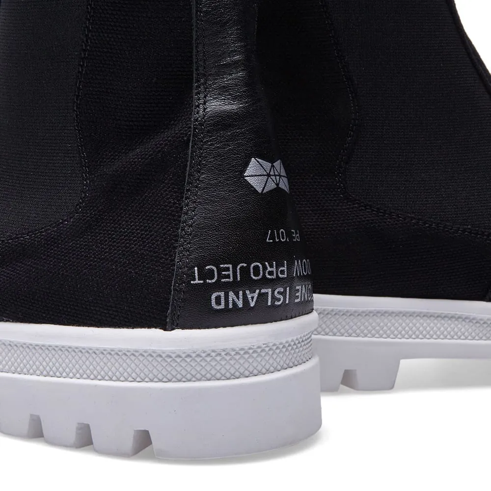 Stone Island Shadow Project Canvas Combat BootBlack