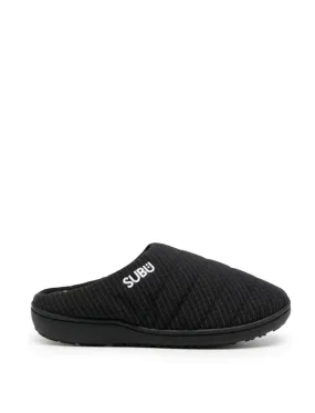 Subu × And Wander Reflective Rip Slipper Black