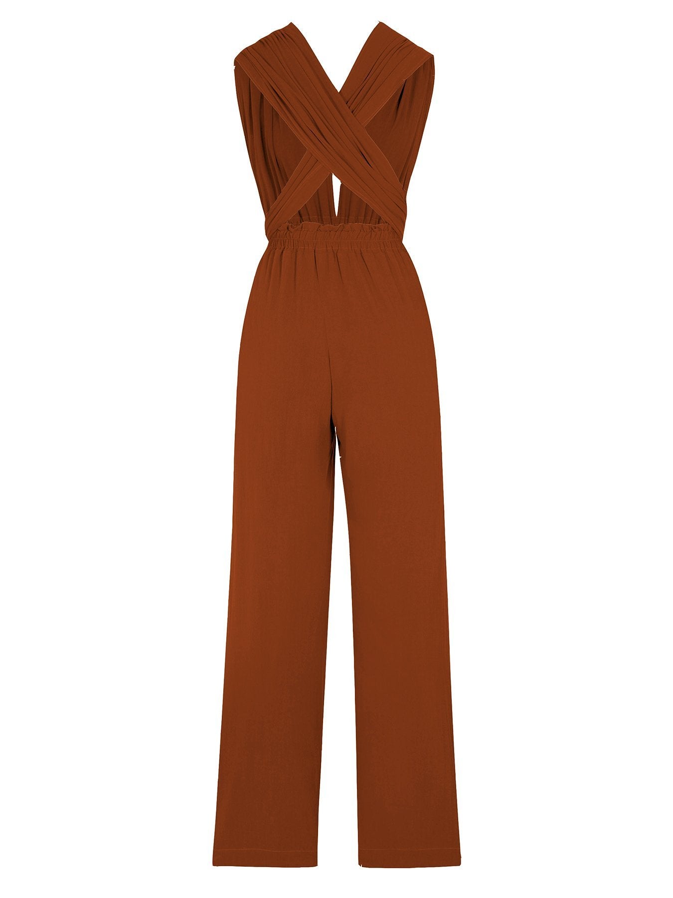 Sustainable UMY Jumpsuit - Solid Rust