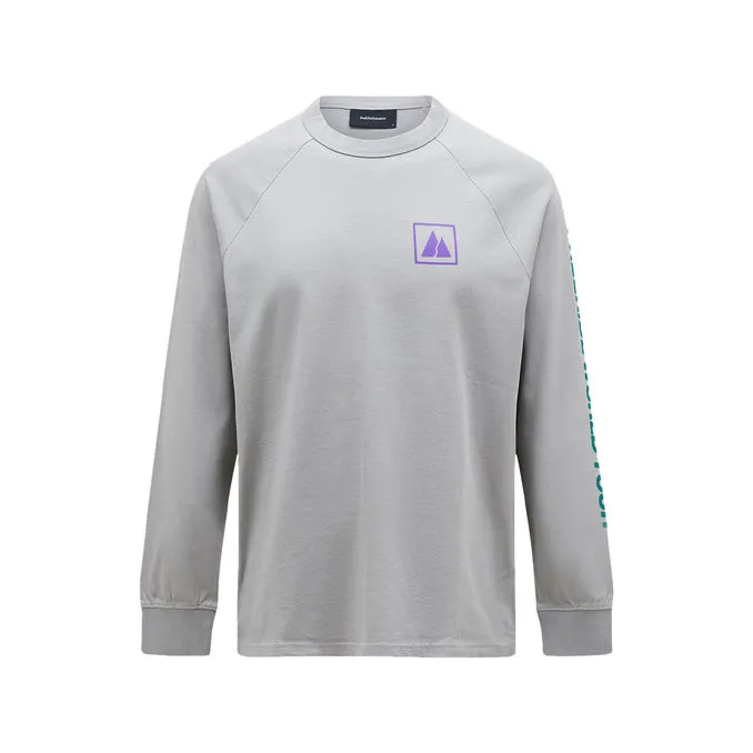 T-SHIRT FWT STOWAWAY LS Uomo Soud Mist