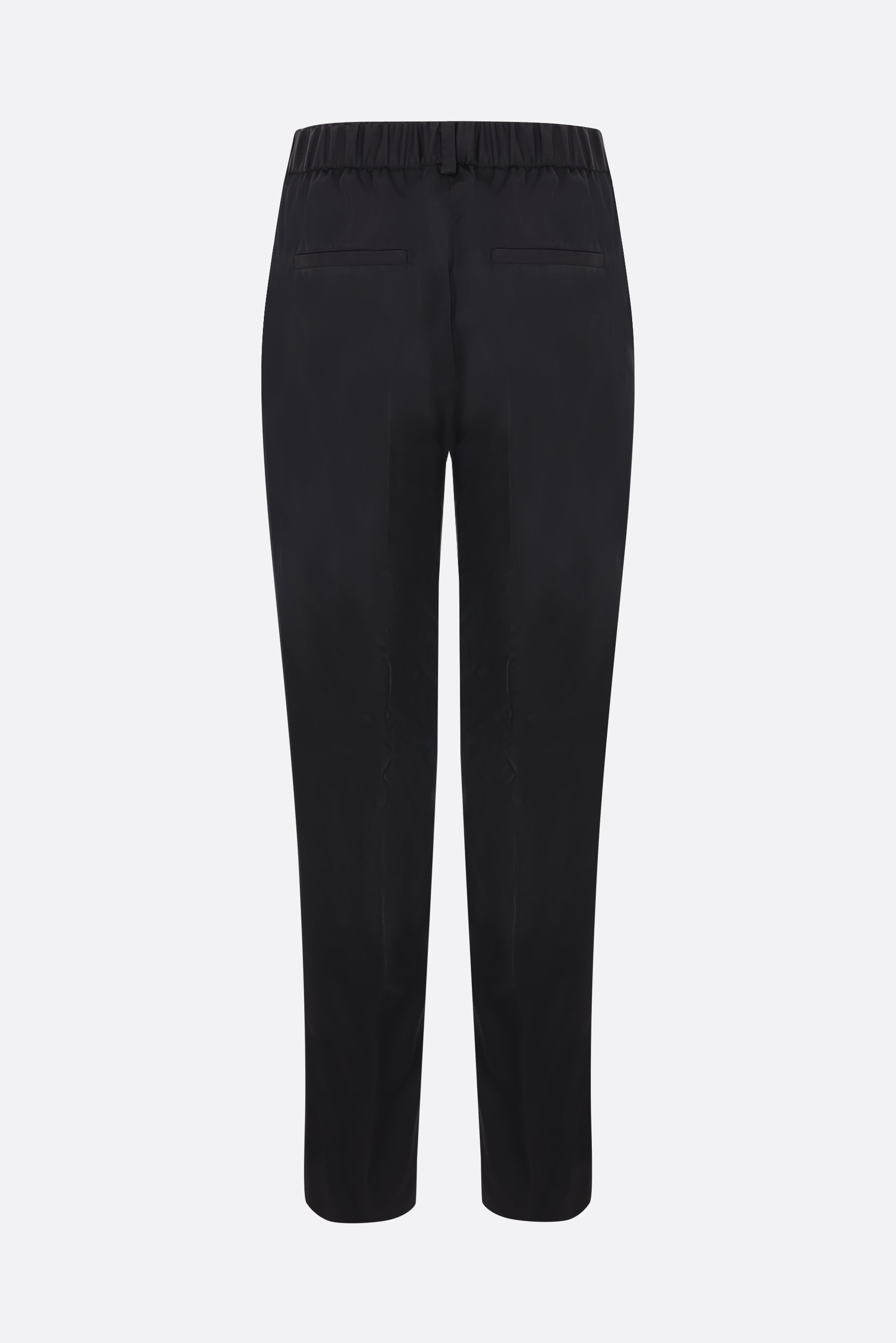 taffetà cropped pants