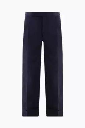 technical grain de poudre cropped pants