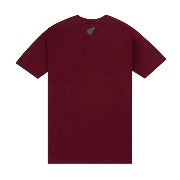 The Hundreds Wildfire Hockey T-Shirt Burgundy