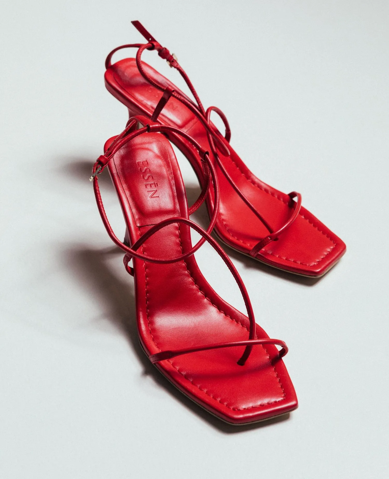 The Strappy Sandal - Red