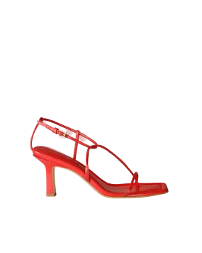 The Strappy Sandal - Red