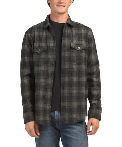 Tj Maxx Flannel Stretch Knit Shirt For Men