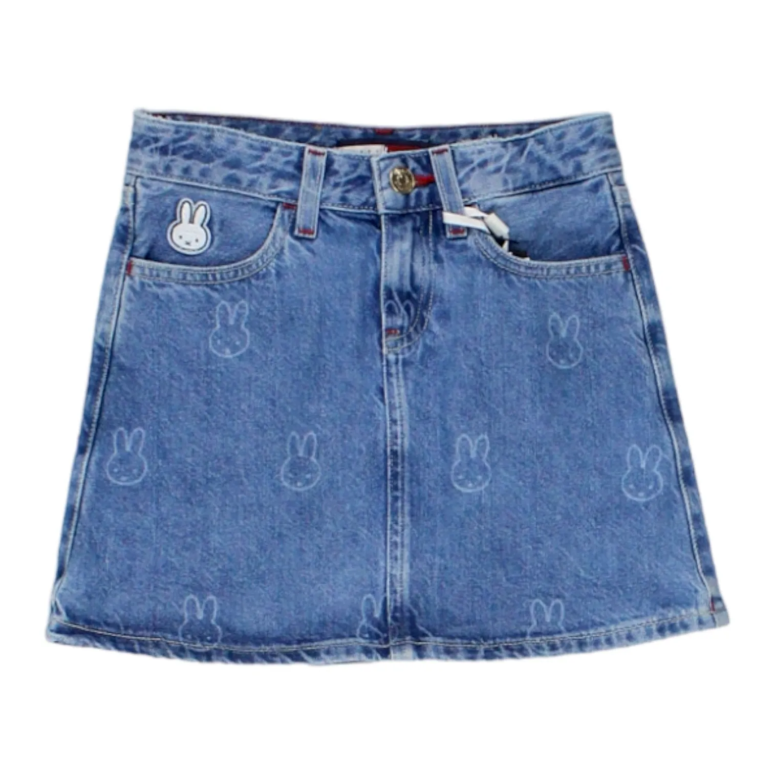 Tommy Hilfiger X Miffy Blue Denim Jeans Skirt