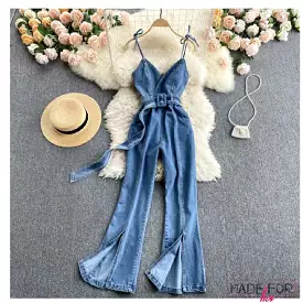 Triana Denim Jumpsuit