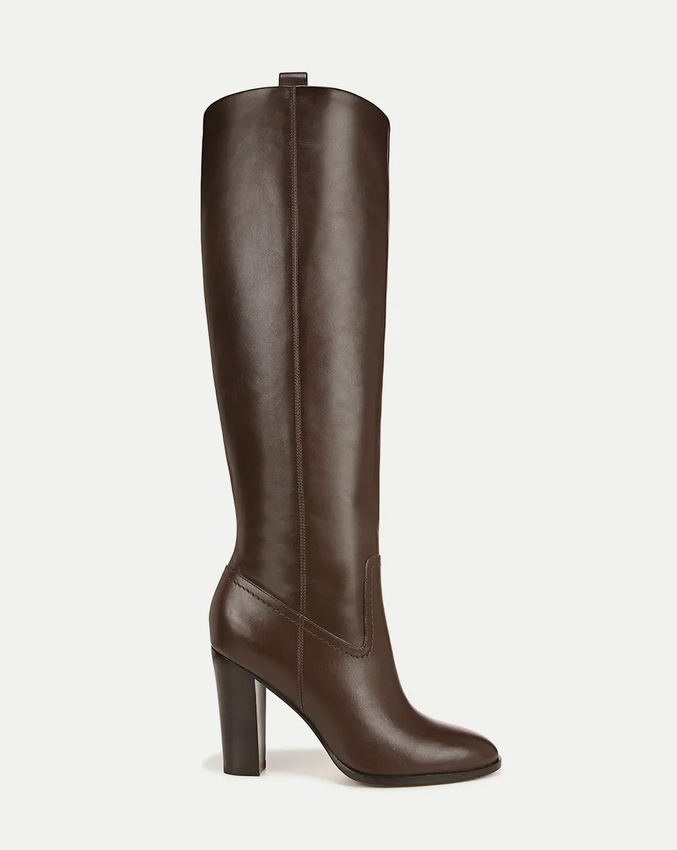 Vesper Leather Knee-High Boot