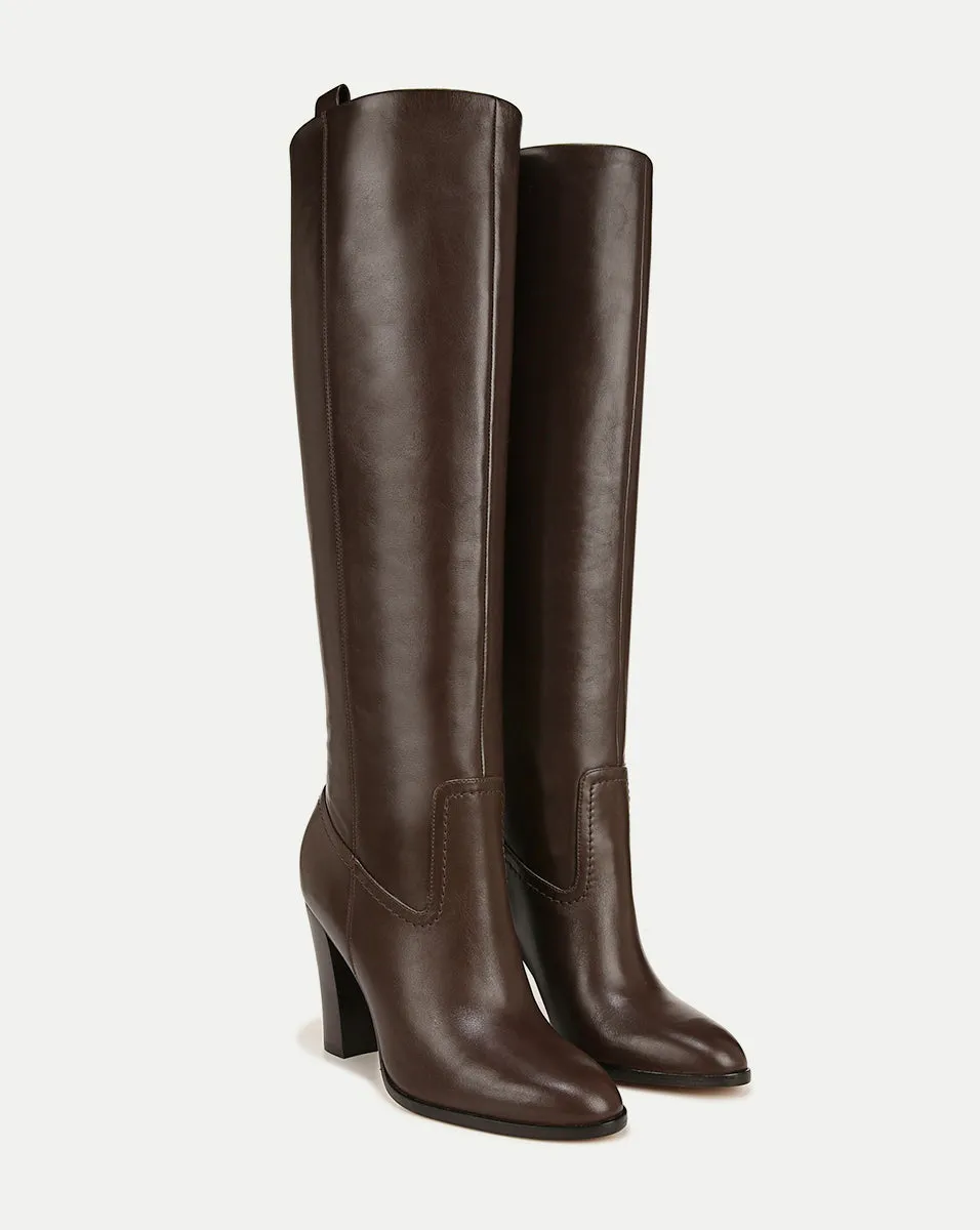 Vesper Leather Knee-High Boot