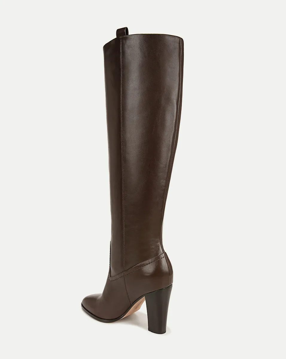 Vesper Leather Knee-High Boot