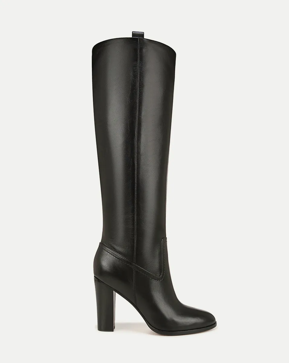 Vesper Leather Knee-High Boot