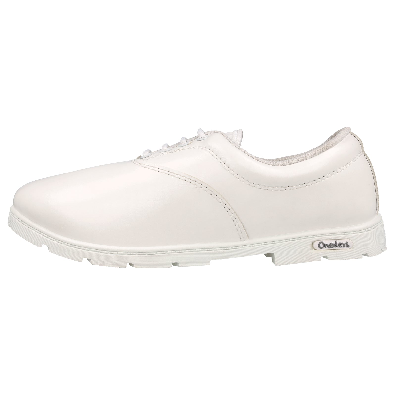 Walkaroo boys School Shoes - WV522 White