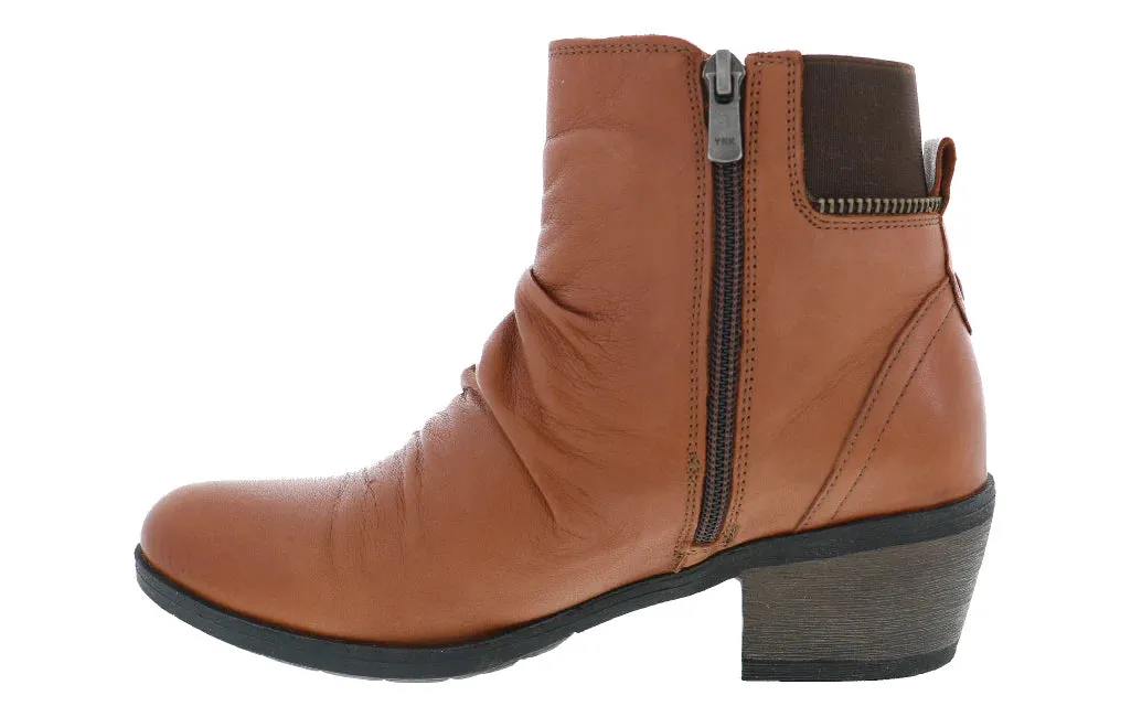 Women's Biza Vivien Boot Color: Brandy