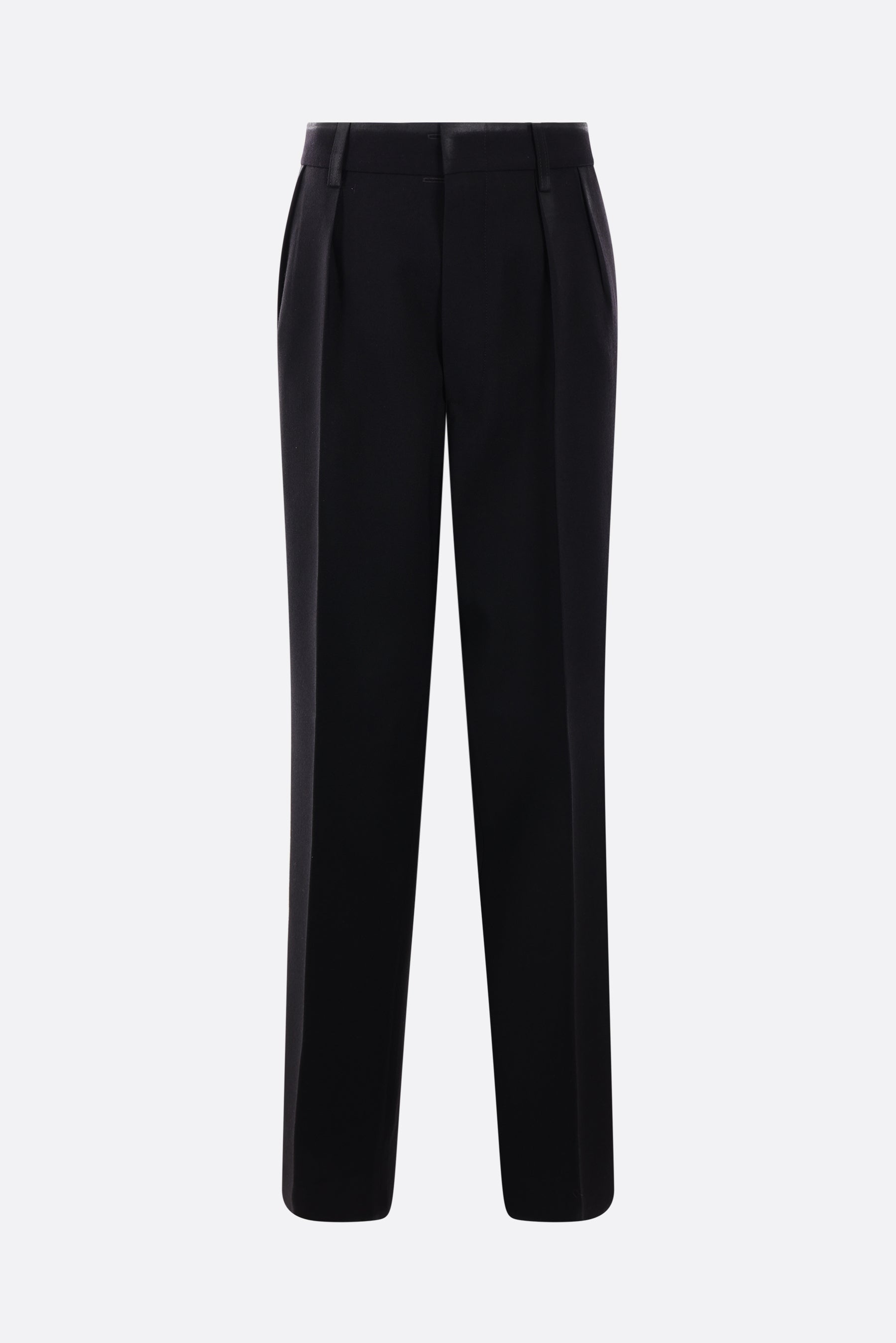 wool oversized pants